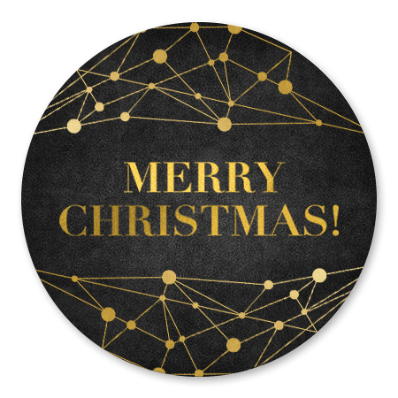 Kerst - ICT gouden netwerk Merry Christmas